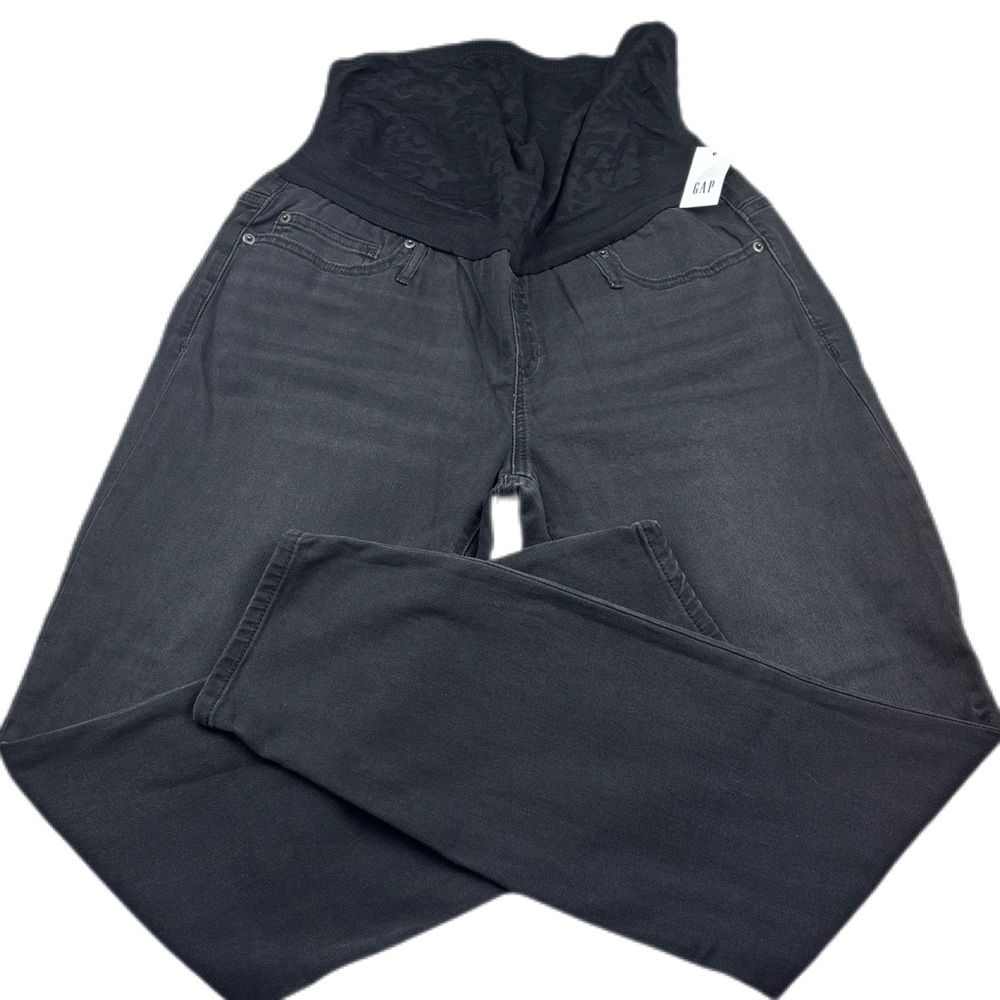 NWT! Gap Denim Black Maternity Jeans Women’s Size 32L